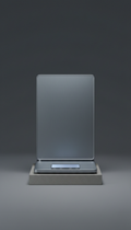 Minimalist Glass Kitchen Scale