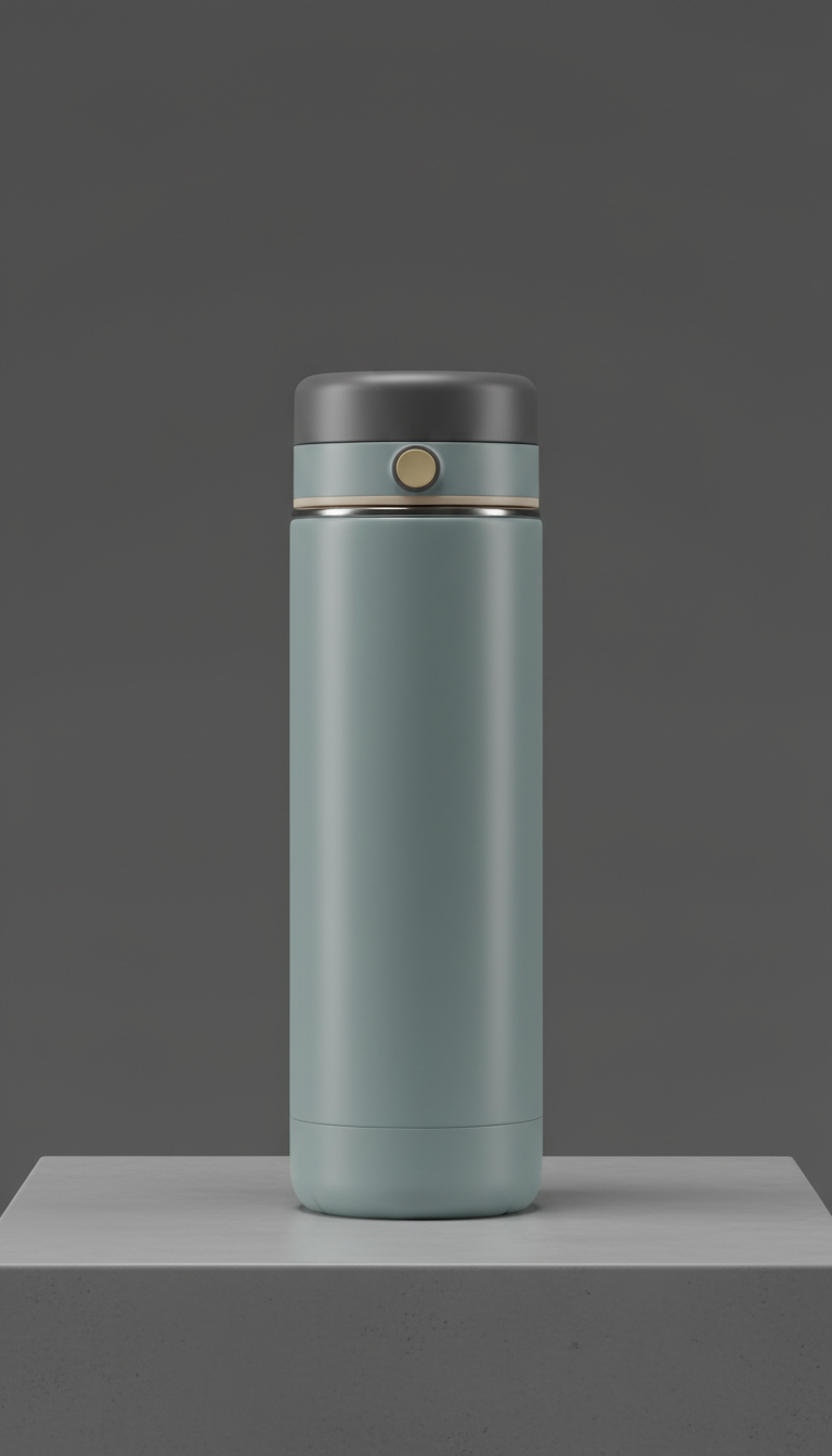 Sleek Matte Insulated Water Bottle